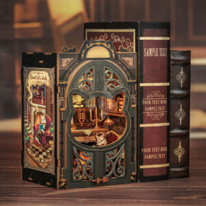 Kép 6/6 - Book Nook - Gróf cica dolgozószobája