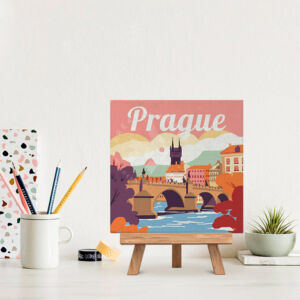 Kép 2/7 - Figured'Art Számozott kifestő 20x20cm