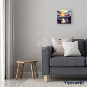 Kép 2/7 - Figured'Art Számozott kifestő 20x20cm