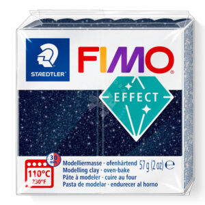 Kép 1/4 - FIMO Effect süthető gyurma, galaxis kék