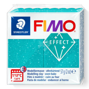 Kép 1/4 - FIMO Effect süthető gyurma, galaxis türkíz