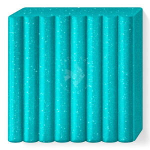 Kép 2/4 - FIMO Effect süthető gyurma, galaxis türkíz
