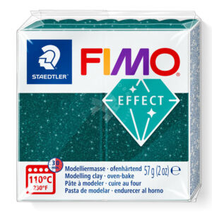 Kép 1/4 - FIMO Effect süthető gyurma, galaxis zöld