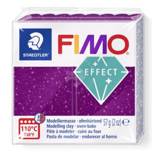 Kép 1/4 - FIMO Effect süthető gyurma, galaxis lila