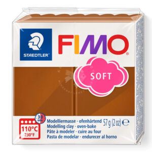 Kép 1/2 - Fimo Soft süthető gyurma karamell