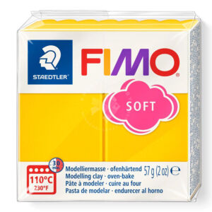 Kép 1/2 - FIMO Soft süthető gyurma - NAPSÁRGA