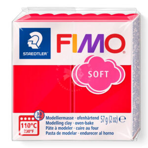Kép 1/9 - FIMO Soft süthető gyurma - Piros