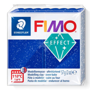 Kép 1/2 - Fimo Effect süthető gyurma csillámos kék