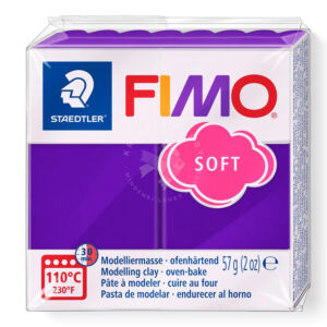 Kép 1/9 - FIMO Soft süthető gyurma - Szilvakék