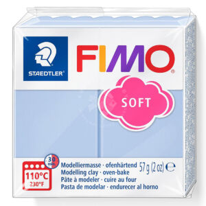Kép 1/6 - FIMO Soft süthető gyurma - Derűs kék