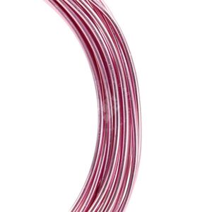 Kép 2/3 - Alumíniumdrót 1,5 mm RÓZSASZÍN