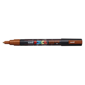 Kép 1/6 - UNI POSCA PC-3M BRONZ (42) 