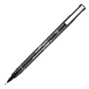 Kép 2/2 - UNI PIN rajzmarker fekete 1,2 mm