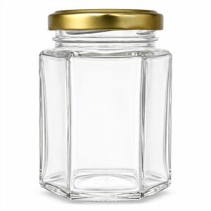 Kép 1/3 - Üveg, HEXAGON; 8,5cm; 196ml