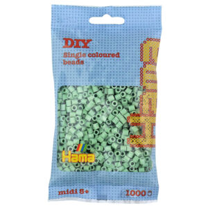 Kép 1/6 - HAMA midi vasalható gyöngy, EUKALIPTUSZ ZÖLD 1000db