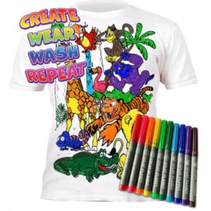 Kép 2/5 - újraszínezhető póló, szafari 