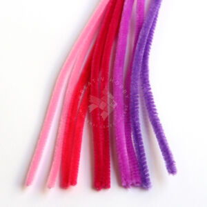 Kép 1/2 - Zsenília 6mm lila-rózsaszín árnyalatok