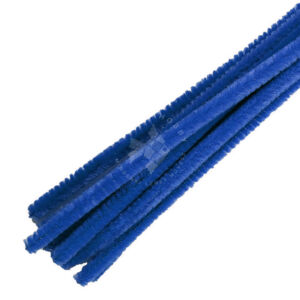 Kép 1/5 - zseníliadrót 8mm 50cm 10db KÉK