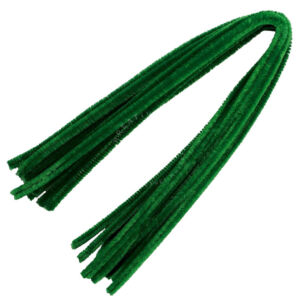 Kép 2/5 - Zsenília 8mm/50cm, 10db VILÁGOSZÖLD