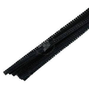 Kép 1/5 - zseníliadrót 8mm 50cm 10db FEKETE