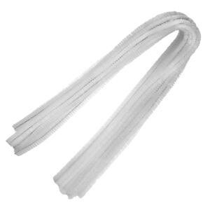 Kép 2/5 - zseníliadrót 8mm 50cm 10db FEHÉR