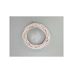 Kép 1/3 - Vesszőkoszorú 20cm PASZTELL RÓZSASZÍN