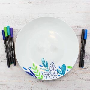 Kép 2/6 - Edding porcelánfestő készlet, HIDEG SZÍNEK