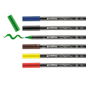 Kép 3/7 - Edding porcelánfestő készlet, ALAPSZÍNEK