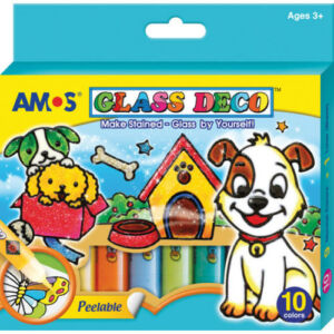 Kép 1/5 - AMOS üvegmatrica-festék mintákkal (10x10,5ml)