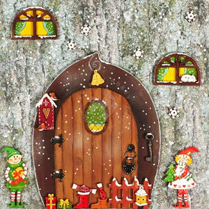 Kép 2/2 - Fadísz,Manólány 6x3,5cm