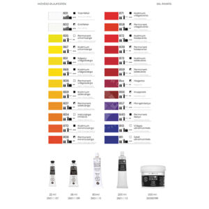 Kép 2/2 - Pannoncolor olajfesték 38ml CINKFEHÉR 802