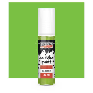 Kép 2/2 - Fényes akrilfesték 20 ml almazöld