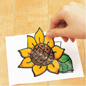 Kép 7/9 - PJ lehúzható üvegfesték 20 ml rózsaszín