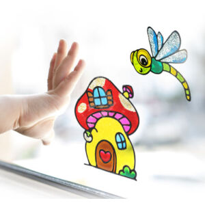 Kép 9/9 - PJ lehúzható üvegfesték 20 ml rózsaszín