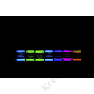 Kép 3/7 - GLOW sötétben világító akrilfesték 30 ml pink