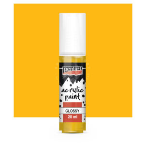 Kép 2/2 - Fényes akrilfesték 20 ml napsárga