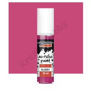 Kép 2/2 - Fényes akrilfesték 20 ml magenta