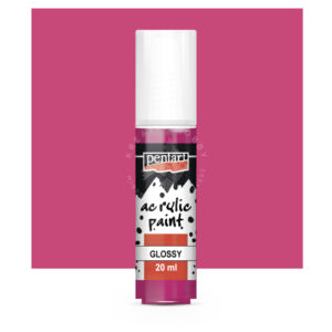 Kép 2/2 - Fényes akrilfesték 20 ml magenta