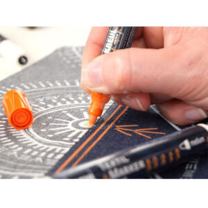 Kép 2/4 - textilfestő filctoll sötét alapra