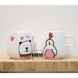 Kép 3/5 - kreul üveg és porcelán filctoll minták