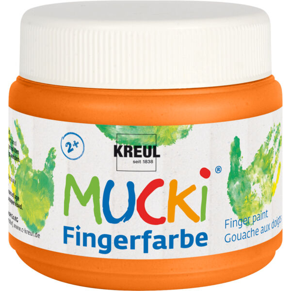 Mucki ujjfesték narancs