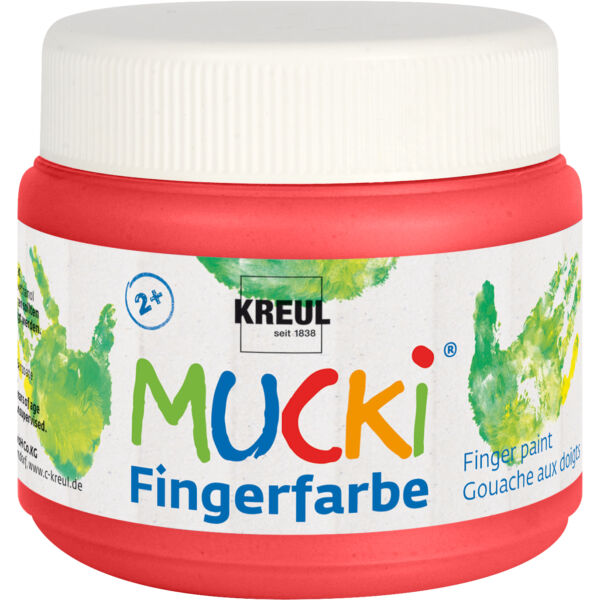 Mucki ujjfesték piros