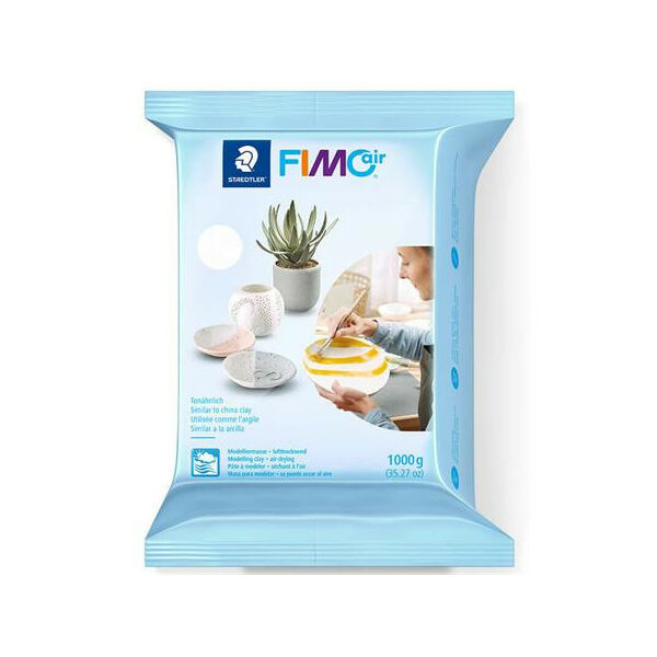 Fimo gyurma, levegőn száradó, fehér