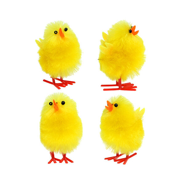 Sárga csibék  4,5cm, 6db/cs