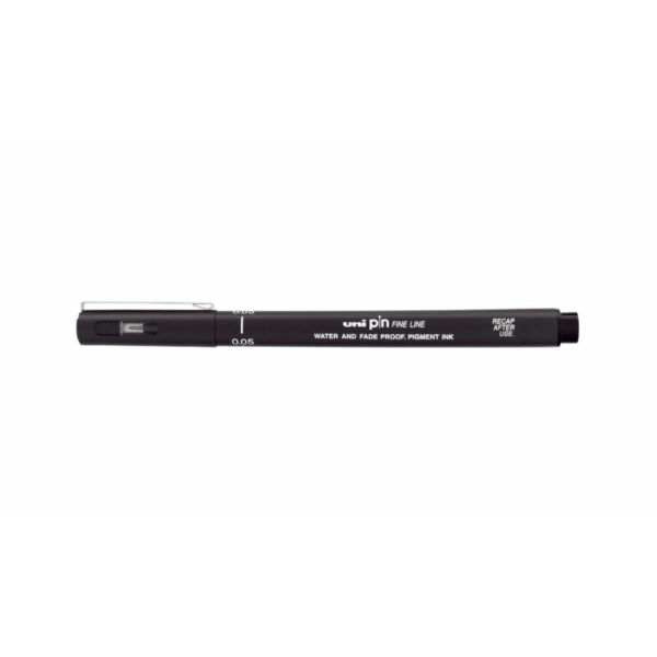UNI PIN rajzmarker fekete 0,05 mm