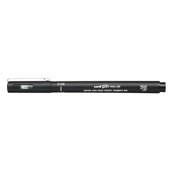 UNI PIN rajzmarker fekete 0,3 mm