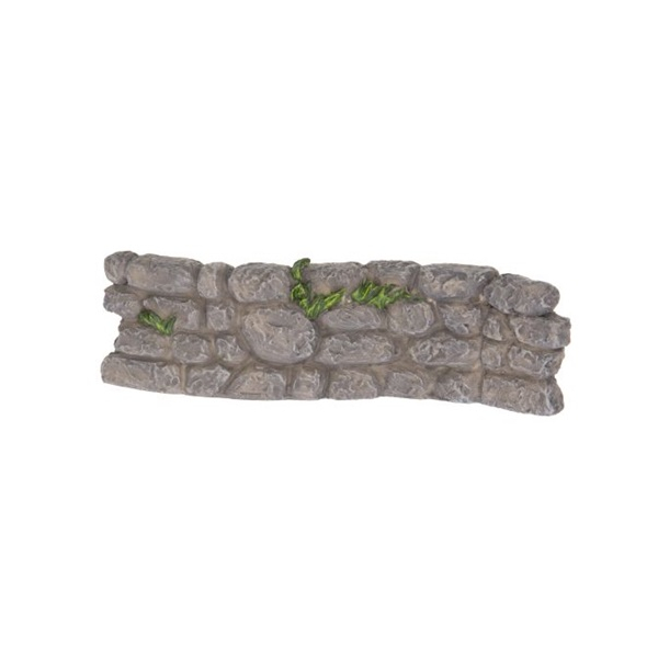Tündérkert kőfal poly 10,5x1,8x3,20cm szürke SSS