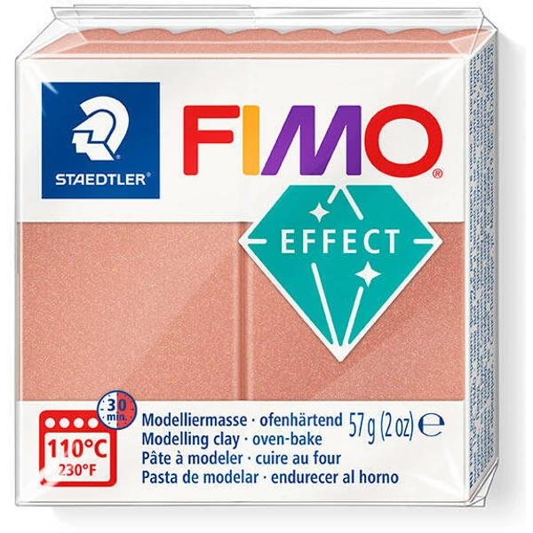 Fimo Effect süthető gyurma, rózsaarany