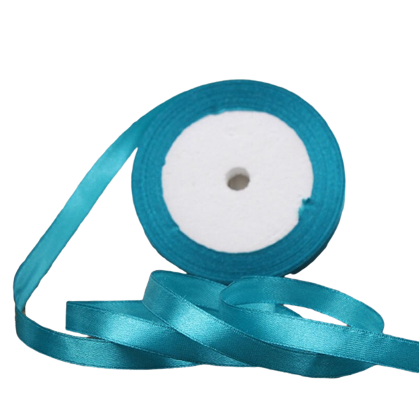 türkiz szaténszalag