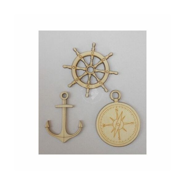 lézervágott fa, hajózás